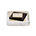 Interdesign Dakota White Marble Plastic Bathroom Tray 28340